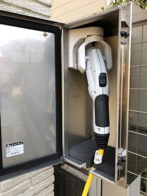 自立型充電スタンド設置〔当社製作/施工〕